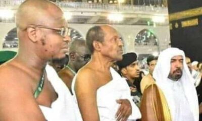Buhari in Mecca, Saudi Arabia