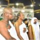 Buhari in Mecca, Saudi Arabia