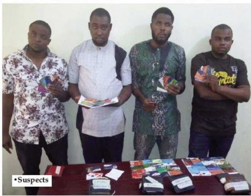 Suspected internet bank fraudsters