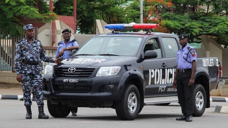 Nigerian Police Checkpoint