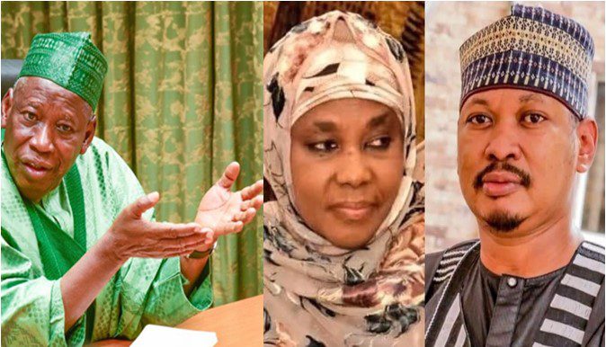 Ganduje's son and mother