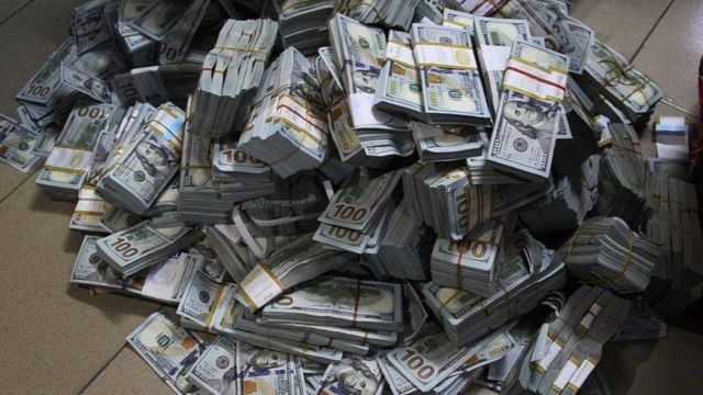 picture of money, or stacks of it