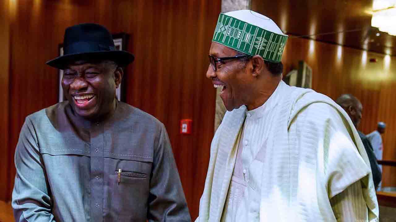 Buhari and Jonathan