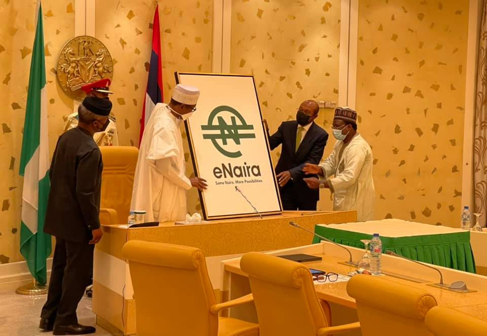 Buhari launch the eNaira