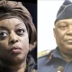 Diezani Alison-Madueke and the late Alex Badeh