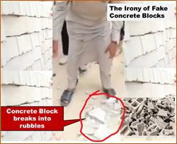 Fake concrete in Nigeria