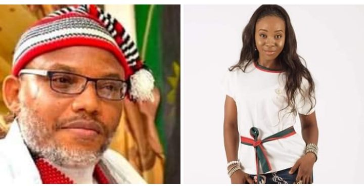 Nnamdi Kanu and Gloria Ogo