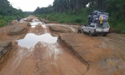 Adamawa bad road