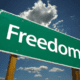 freedom sign