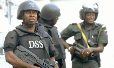 DSS operatives at Justice Mary Odili's apartment