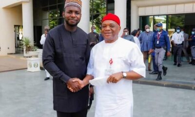 Abdullahi O. Haruna and Senator Orji Uzor Kalu