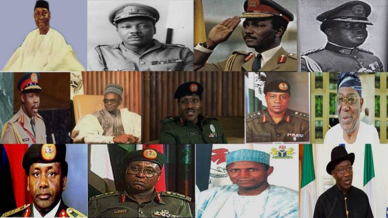 Nigeria's past heads of state