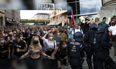 Protests over COVID-19 law in Europe