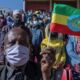 Protesters in Ethiopia
