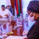 Muhammadu Buhari and Finance Minister, Zainab