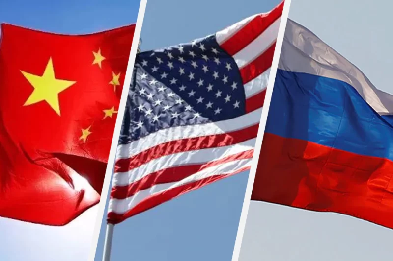 China Russia and America