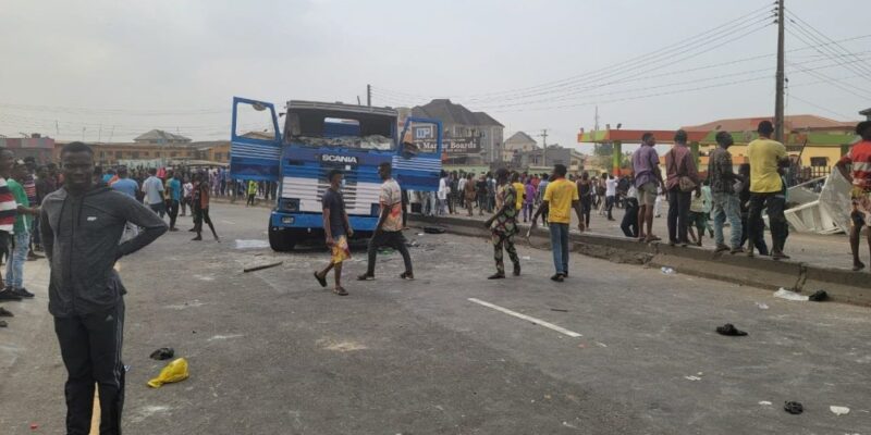 OJODU BERGER ACCIDENT SCENE