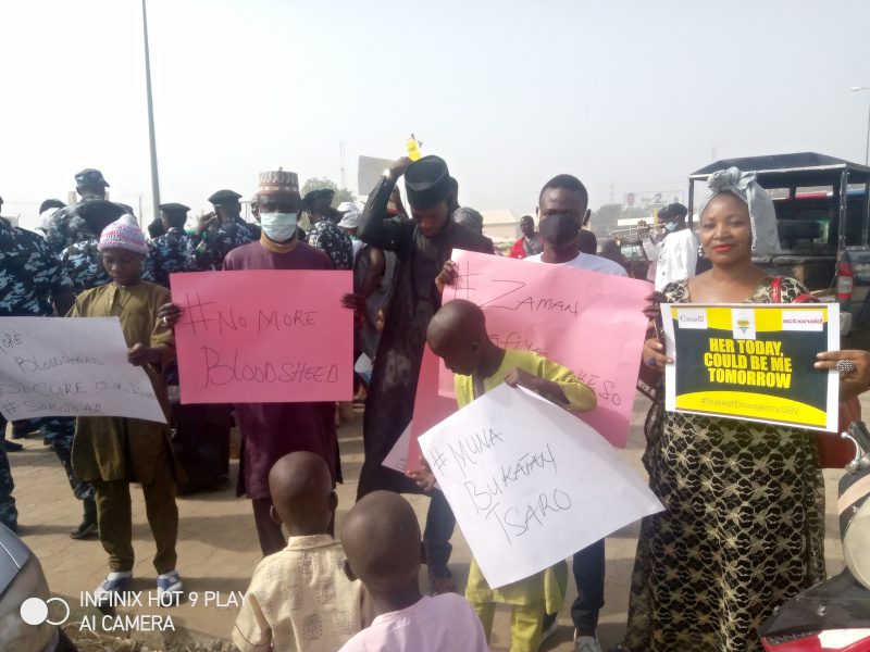 Secure north protest
