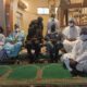 Osibanjo wears shoe into mosque