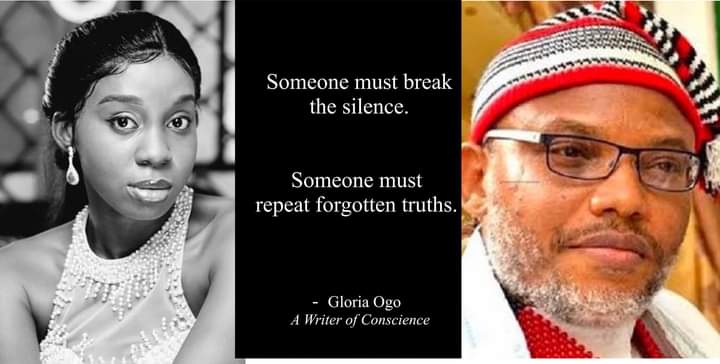 Gloria Ogo and Nnamdi Kanu