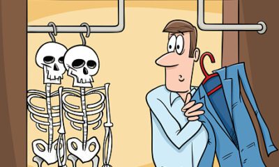SKELETON AND POLITICIAN