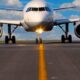 Picture of a plane on tarmac