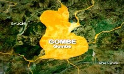 Gombe State map