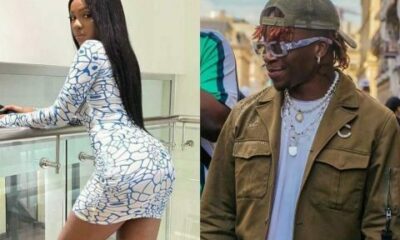 Oxlade and girlfriend