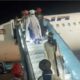 Emir Bayero alighting from Air Peace