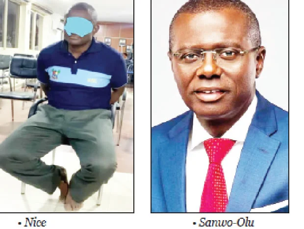 BRT driver and Sanwo-olu