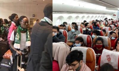 STRANDED NIGERIANS AND EVACUATED INDIANS