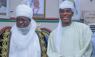 Rotimi Amaechi and Sultan of Sokoto