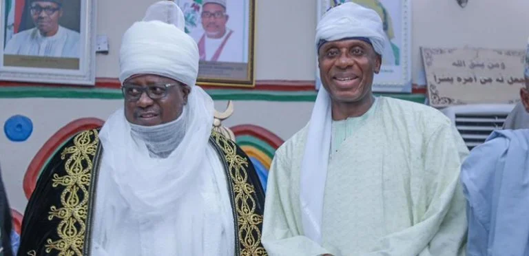 Rotimi Amaechi and Sultan of Sokoto