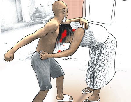 Husband Beating Wife