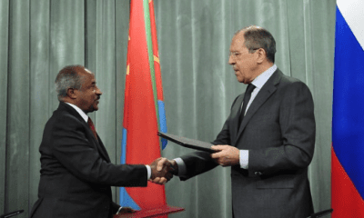 Osman Saleh and Sergey Lavrov