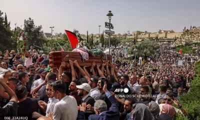 Violence at Aljazeera reporter’s burial