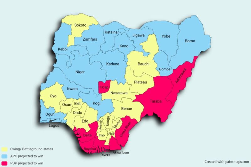 Nigeria map