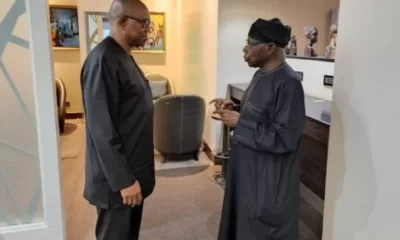 Peter Obi and Obasanjo