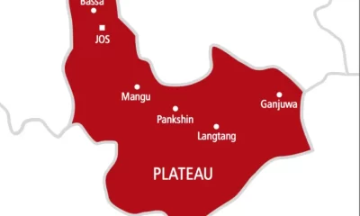 Plateau state map