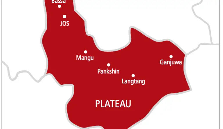Plateau state map