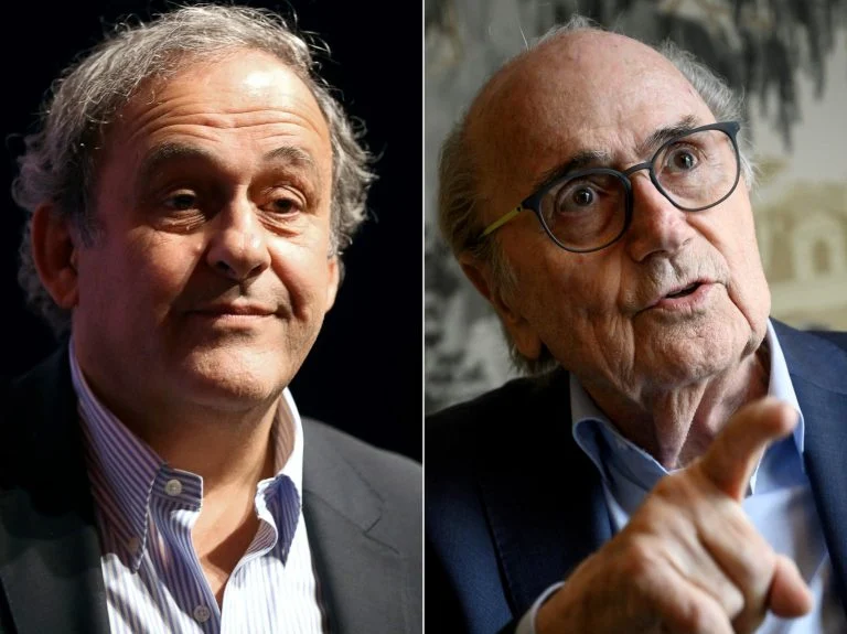 Sepp Blatter and Platini