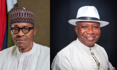 Buhari and Colonel Milland Dixon Dikio