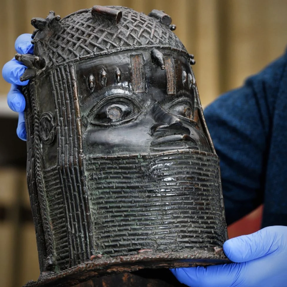 Oba's Head The Benin Bronze returned to Nigeria by the University of Aberdeen