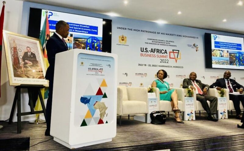 Onorio Manuel, U.S.-Africa Summit, July 2022.