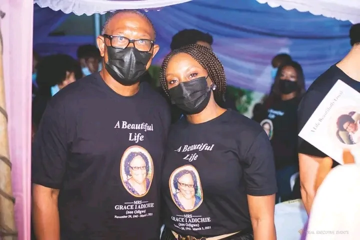 Peter Obi and Chimamanda Ngozi Adichie