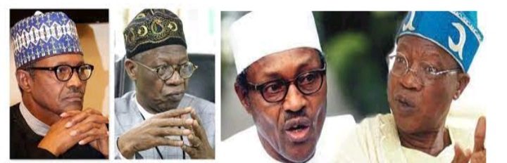Buhari and Lai Mohammed