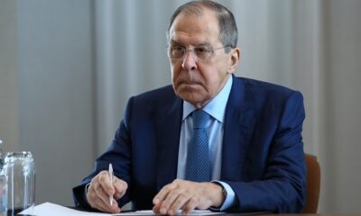Sergey Lavrov, Minister of Foreign Affairs.