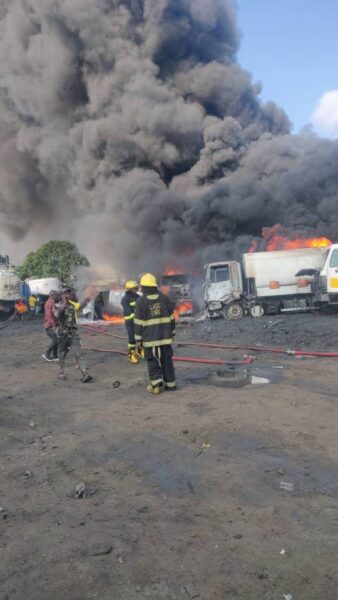 Tanker explosion in Lagos