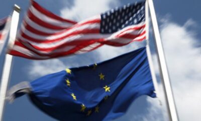 The EU & US Flags
