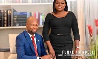 Funke Akindele and PDP governorship aspirant